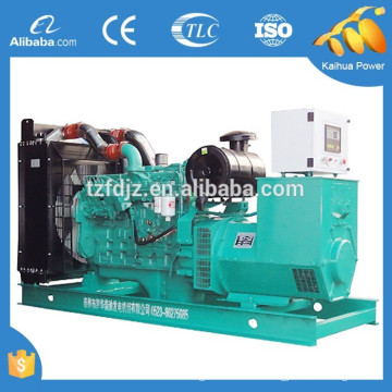 Electrical governor 250KVA Open Type Diesel Generator Sets powered by Cummins